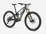 Trek Fuel+ EX 9.8 XT Gen 2 electric mountain bike with adjustable performance features, black frame, and off-road tires.