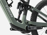 Trek Fuel+ EX 9.9 X0 AXS bike with TQ HPR50 motor, SRAM X0 AXS, featuring a versatile trail bike frame and components.