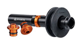 Granite ChainDock Thru Axle Dummy Hub with chain hanger for bike transport, workshop tool for secure wheel handling