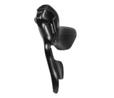 MicroSHIFT ADVENT 1x9 road drop bar shifters for 9-speed wide-range cycling systems, shown with gear levers and mounting hardware.
