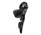 MicroSHIFT ADVENT 1x9 road drop bar shifters for 9-speed wide-range bike systems, shown with levers and gear cables.