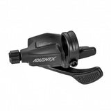 MicroSHIFT ADVENT X Trail Trigger Pro road shifters for precise gear control, shown with ergonomic levers and gear cables.