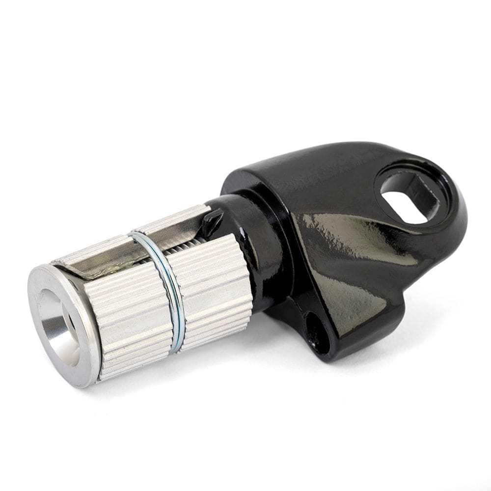 MicroSHIFT MTB bar end shifter mount for mountain bike levers, bike gear accessory, lightweight component for gear shifting.
