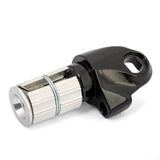 MicroSHIFT MTB bar end shifter mount for mountain bike levers, bike gear accessory, lightweight component for gear shifting.