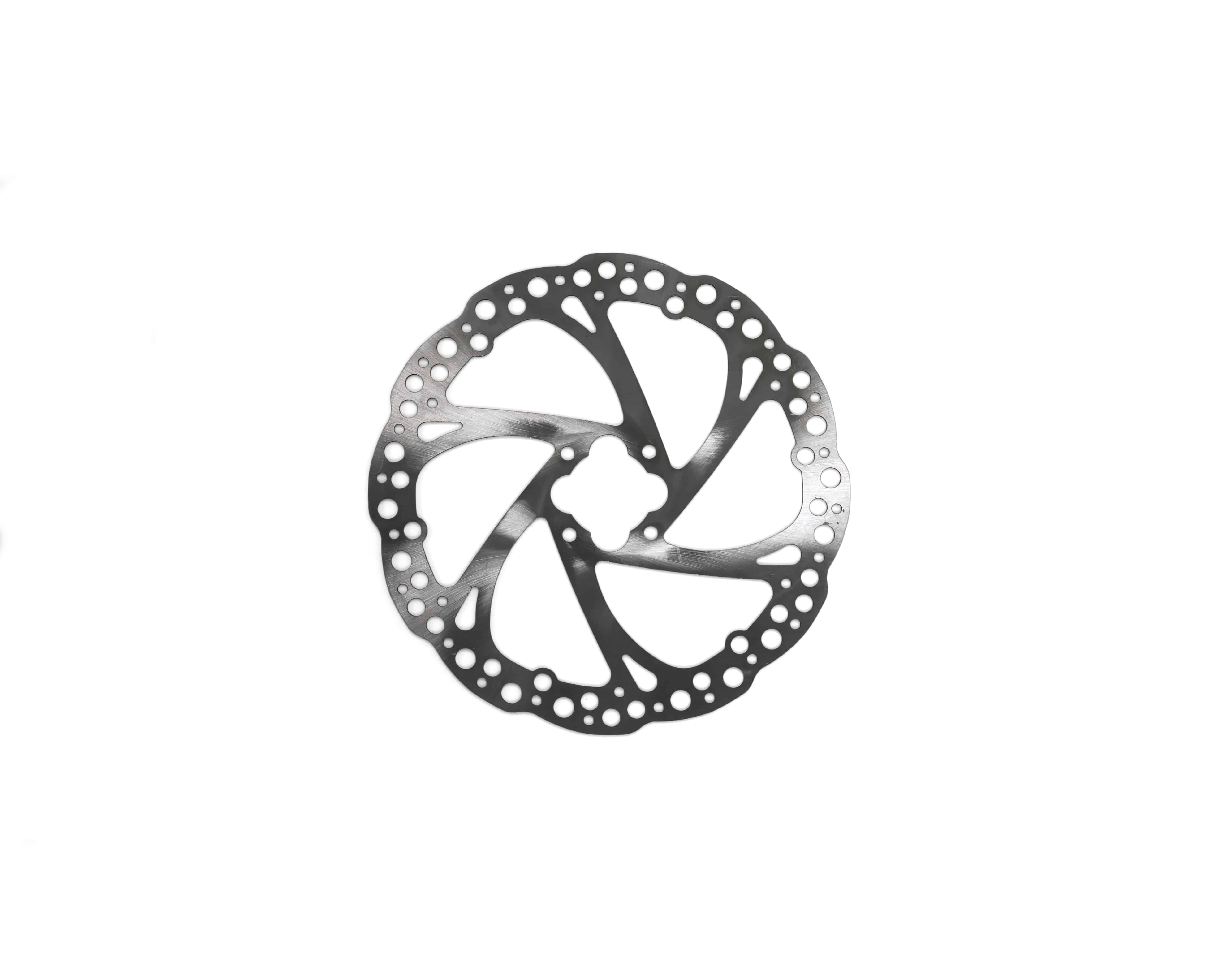 Hope Mini Coda 185mm disc rotor with 4-hole mounting for Coda hubs, showing the silver metal disc with drilled vent holes.