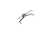 Hope V4 brake pad spring component for consistent braking performance and noise reduction, shown in the image.