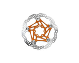 Hope Universal 6 Bolt Floating Disc Rotor for mountain bike braking, showing the metallic rotor with bolt holes and sleek design.