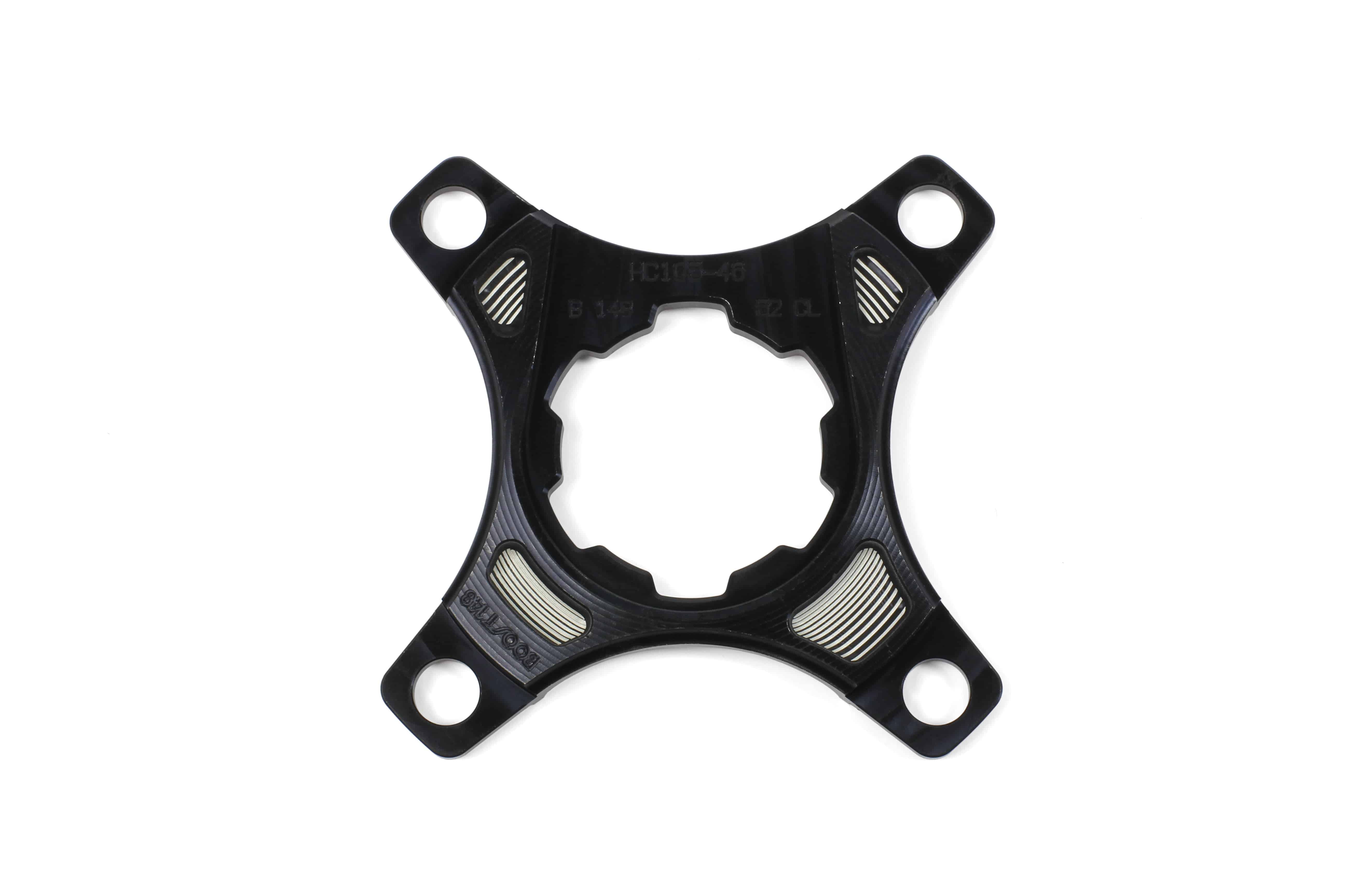 Hope Single Ring Spider Boost 104 Bcd - Black