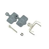 SRAM small organic steel disc brake pads for road and MTB bikes, 2-piece set, compatible with Elixir, DB, and Level B1 brakes