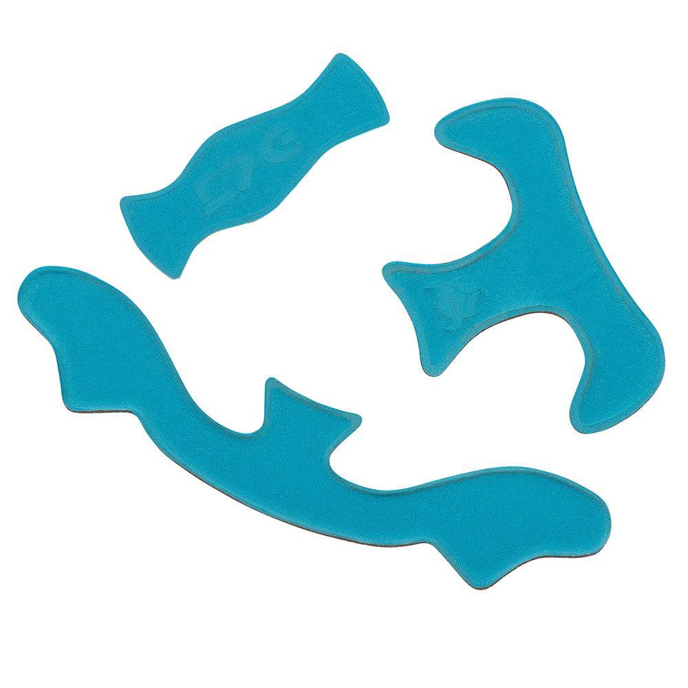 TSG DC helmet pads replacement spares for helmet comfort and safety, showing soft padding and fastening straps.