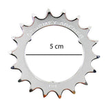 Sturmey Archer RX hub sprocket spare part for RX and RF5 hubs, durable replacement component, metal sprocket with teeth.