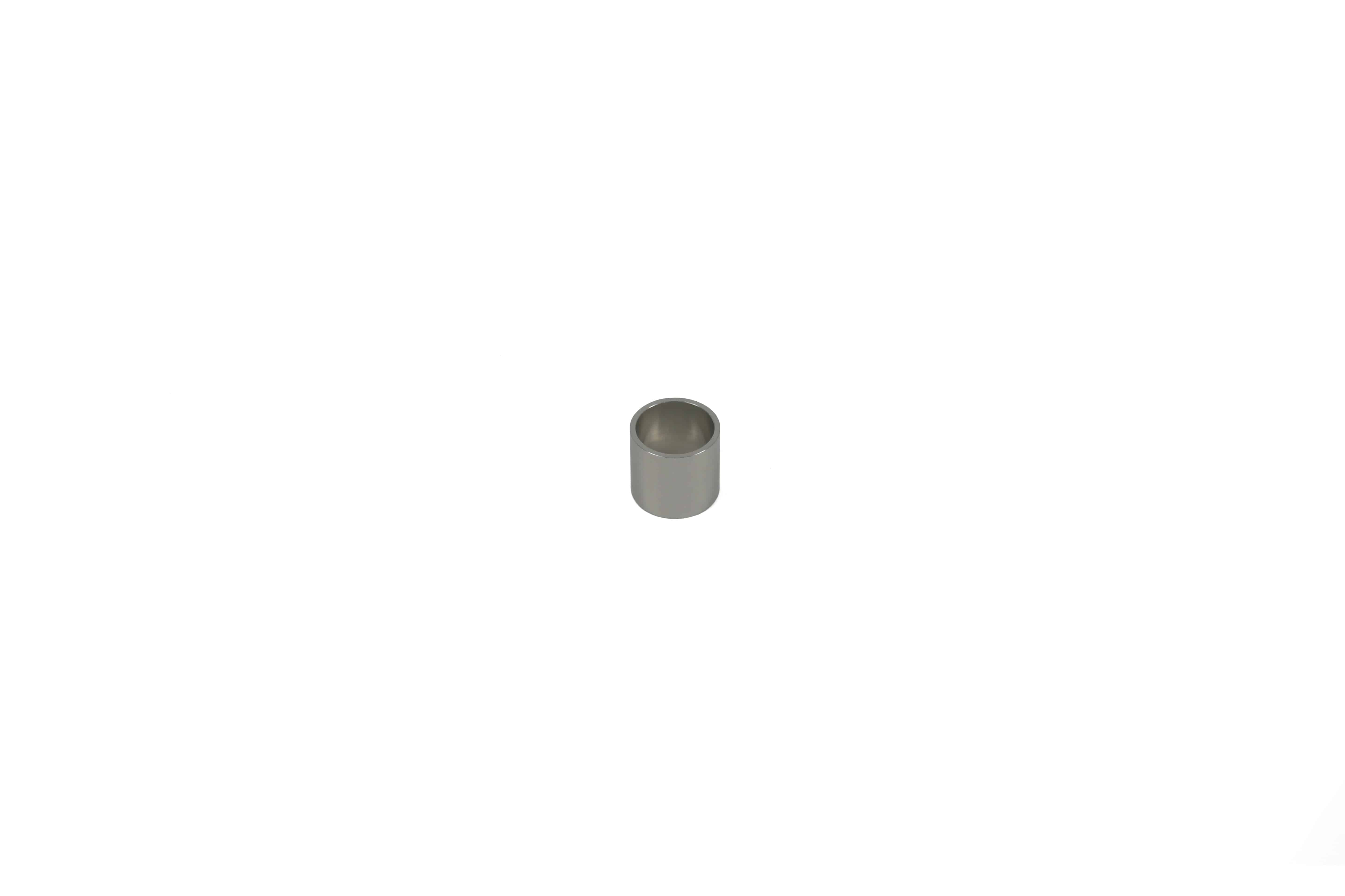 Hope Pro 2 EVO MicroSpline internal freehub spacer for precise gear shifting, shown installed inside a bike wheel hub.