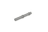 Hope Pro 2 rear axle, 135mm length, 10mm tapped, silver, compatible replacement component for rear bicycle wheels.