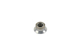 Silver Hope Pro 2 12mm drive-side spacer for hub spacing and wheel alignment, shown on a bicycle hub.