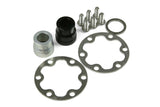 Hope Pro 4/Evo rear conversion kit for 148 x 12mm Boost hubs, cycling components in black with hub and spacers.