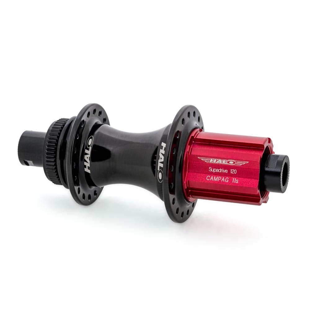 Halo GXC SupaDrive rear hub with Centrelock disc mount, 12x142mm for cross-country racing and endurance cycling.