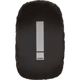 Reflective black waterproof backpack cover for 15-35L bags by HUMP, designed as a protective accessory for outdoor use.