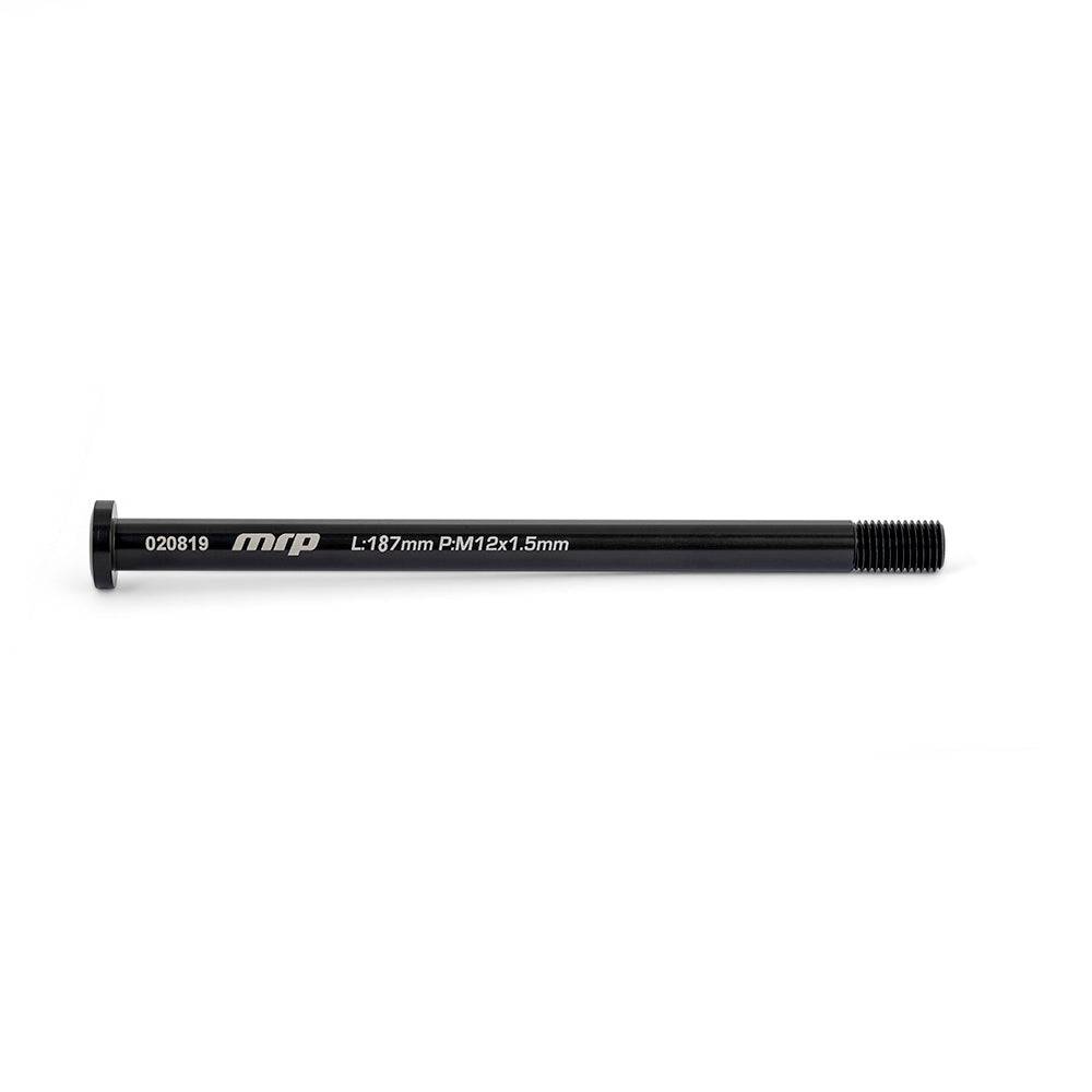 MRP rear axle hub spare with 6mm hex bolt-on design for thru-axle frames, bicycle component part with sturdy construction.