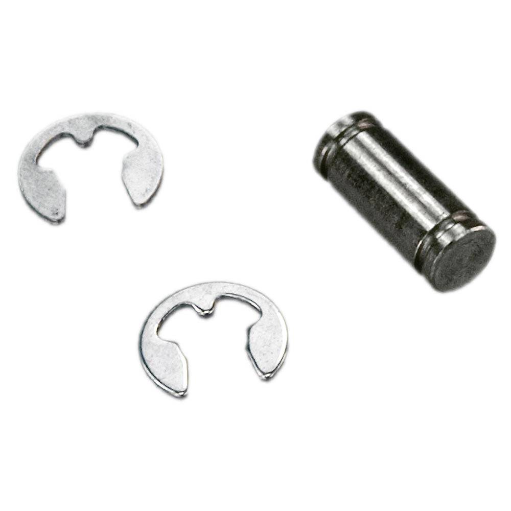 Rohloff Speedhub torque arm bolt and circlip for fork stability, bike components for secure hub mounting.