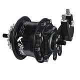 Rohloff Speedhub 500/14 14-speed internal gear hub with 135mm spacing, 32H precision components for durable bike performance