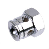 Sturmey Archer bicycle hub axle nut component for bike maintenance and repair, showing a close-up of the spare part.