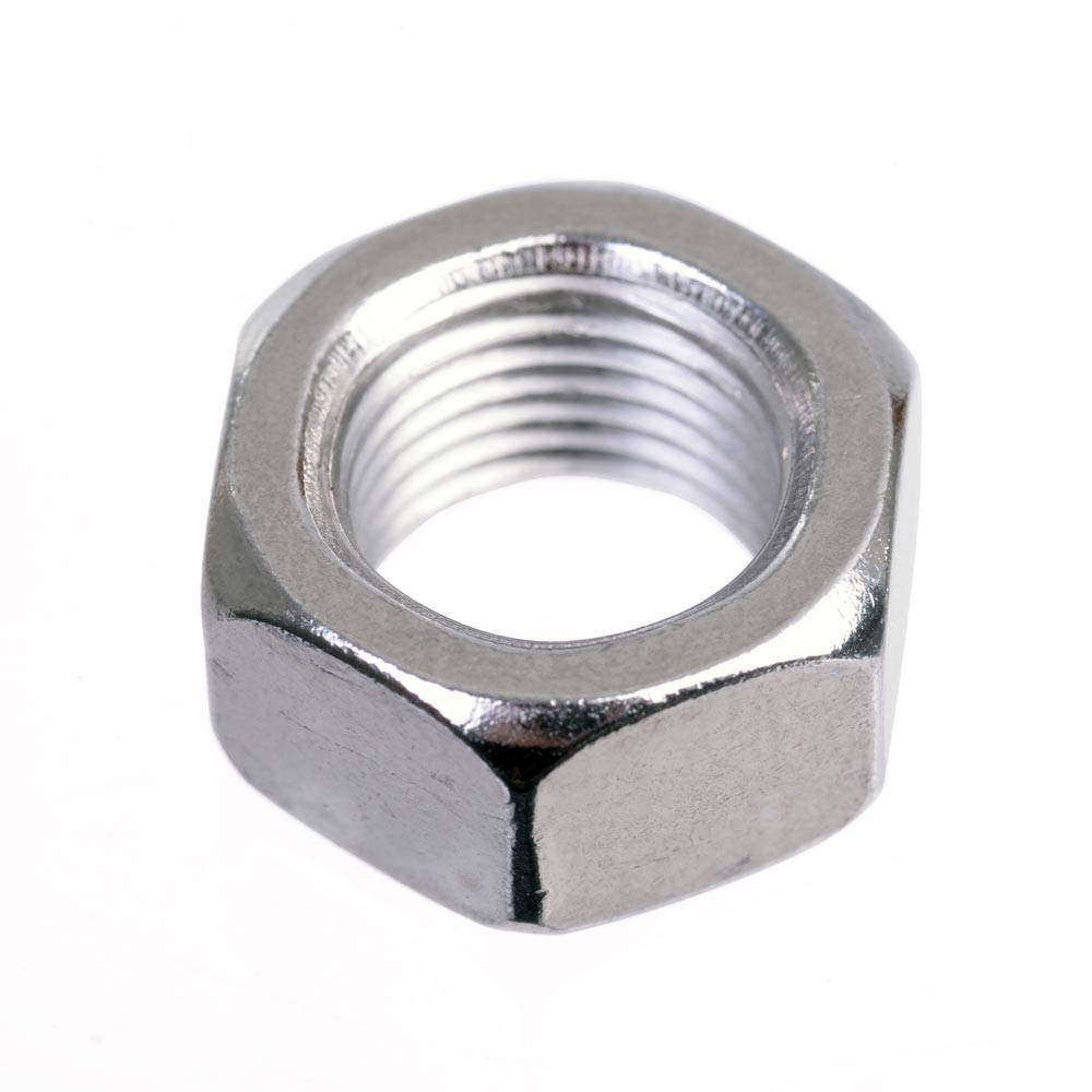 Sturmey Archer bicycle hub axle nut, spare component for bike maintenance and repairs, shown against a neutral background.