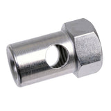Sturmey Archer bicycle hub axle nut, replacement component for hub maintenance and repairs, shown in the image.