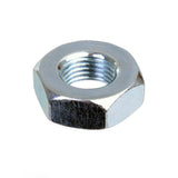 Sturmey Archer cone locknut hub spare part for bicycle hub maintenance, showing a close-up of the component on a bicycle wheel.