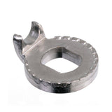 Sturmey Archer rear axle lockwasher for bicycle hub assembly, close-up of metal component on bike part.