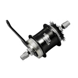Sturmey Archer S1C single-speed coaster hub with integrated brake for commuter bikes, shown with detailed metal components.