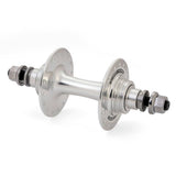 Sturmey Archer track hub for fixed and freewheel bikes with sealed bearings, component for bicycle wheel assembly.