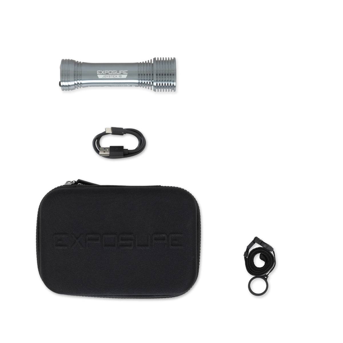 Exposure Joystick Mk18 Gun Metal Black - with Lanyard only | Swinnerton Cycles