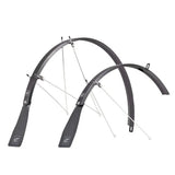 Pair of black Kinesis Fend Off wide mudguards for Tripster ATR, AT, G2, and Range E-Bikes, showing the durable, wide-fender design.