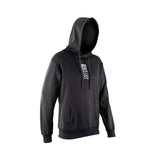 Leatt Core Hoodie 2026 unisex fleece pullover featuring a front hand-warmer pocket and casual, comfortable design.