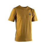 Leatt Core T Shirt 2026 unisex regular fit breathable casual tee, lightweight fabric, with logo detail, in black and white.