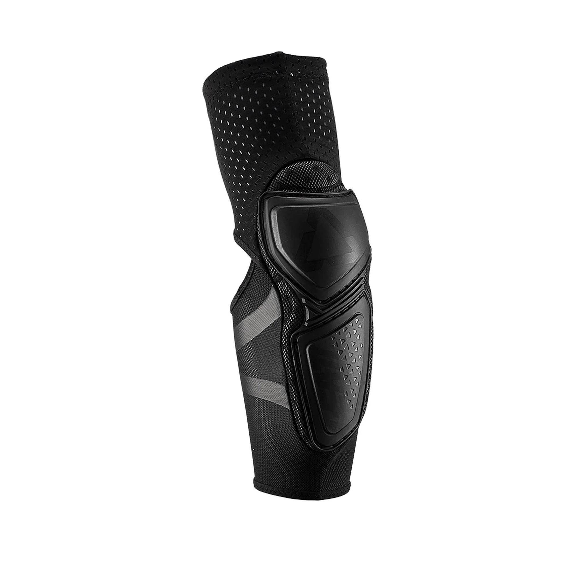 Leatt Contour Elbow Guard for MTB protection with ventilation and secure fit, designed for cycling and outdoor sports.