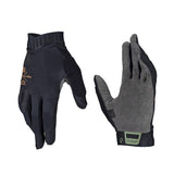 Leatt Women's GripR MTB 1.0 gloves, breathable touchscreen-compatible cycling gloves with grip-enhancing palms and lightweight design.