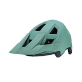 Leatt All Mtn 2.0 MTB helmet with adjustable visor and 360° turbine technology, featuring a secure strap and ventilation.