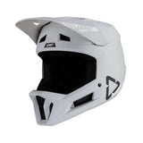 Leatt Gravity 1.0 full-face mountain bike helmet with 360° turbine technology for downhill riding, shown from the side.