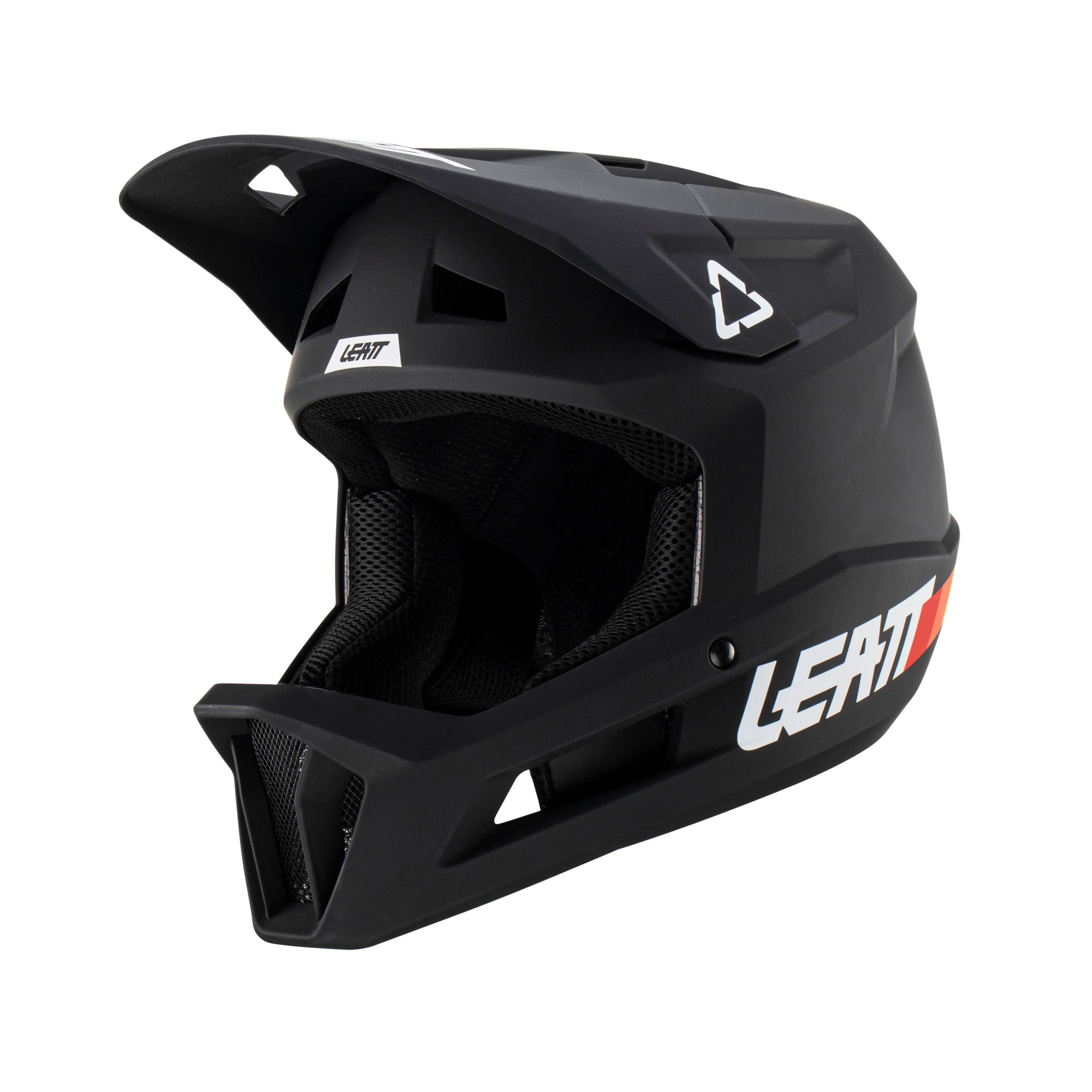 Leatt Gravity 1.0 full-face MTB helmet with 360° turbine technology, designed for downhill mountain biking.