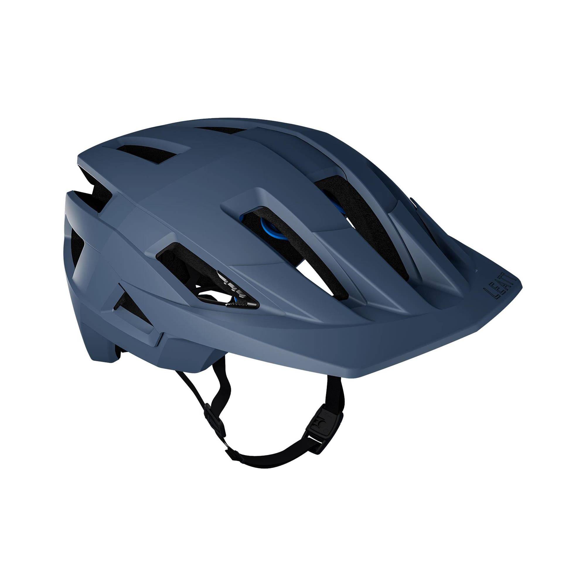 Leatt Trail 3.0 MTB helmet with 360° Turbine Technology and MaxiFlow ventilation, featuring a durable helmet design for mountain biking.