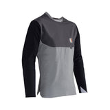 Leatt All Mountain 5.0 MTB jersey with WarmYarn fabric and UPF 50+ protection for mountain biking.