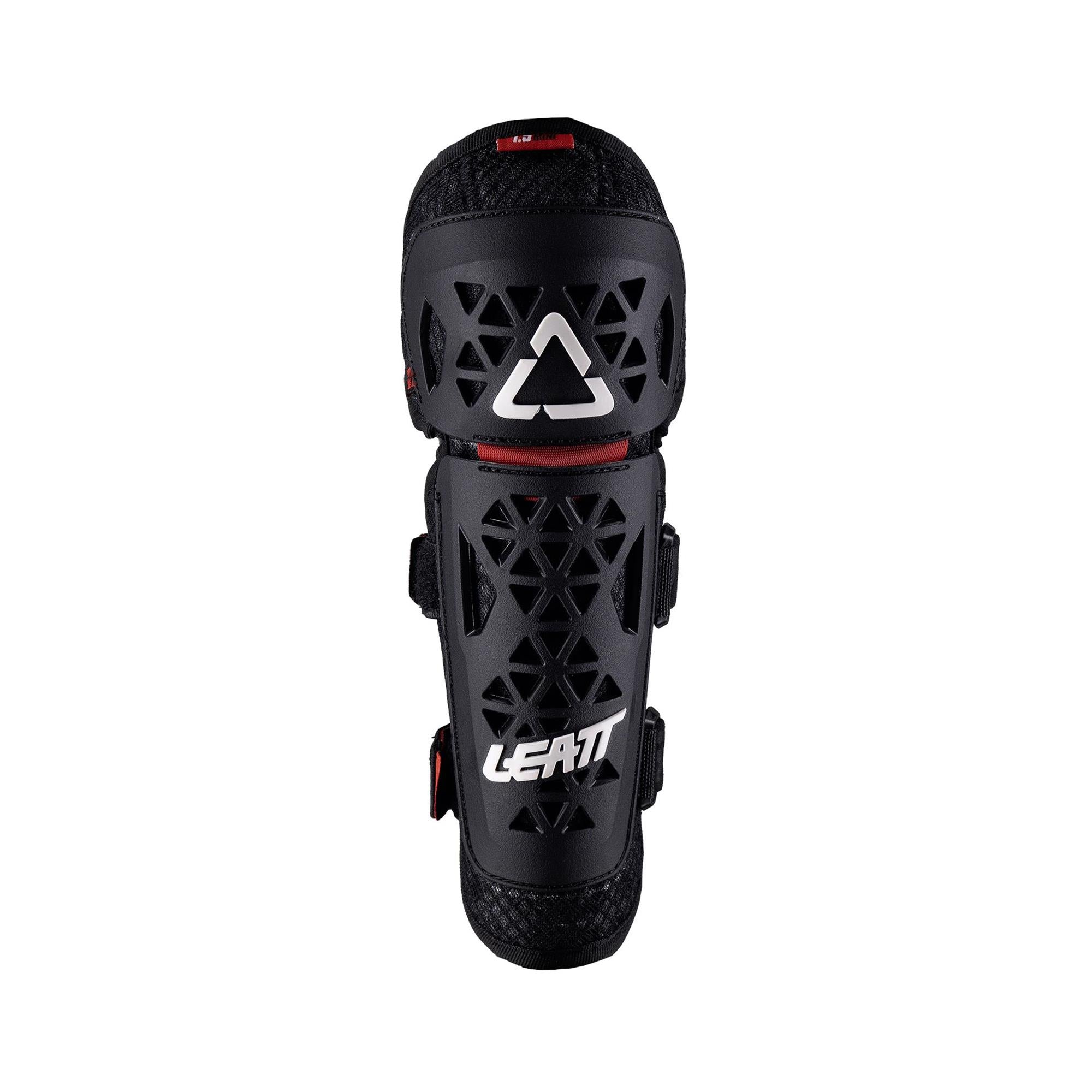 Leatt Mini Knee Guard 1.5 for kids, protective sports gear featuring durable padding and adjustable straps for young riders.