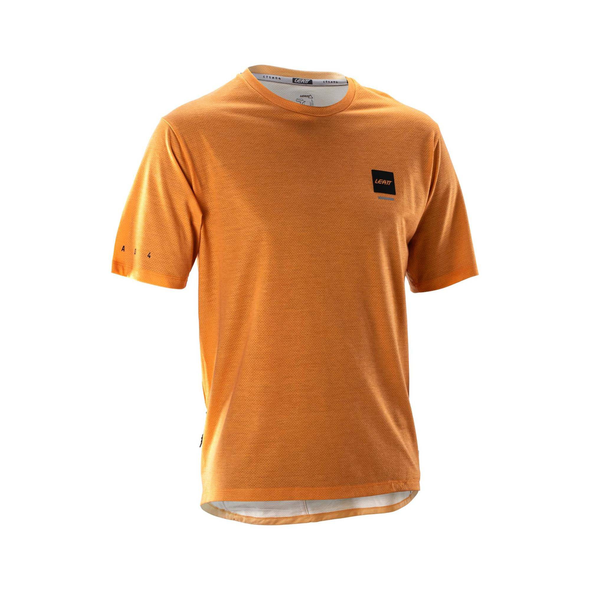 Leatt Endurance 2.0 MTB Jersey V26, breathable and stretchable cycling shirt with reflective details, designed for mountain biking.