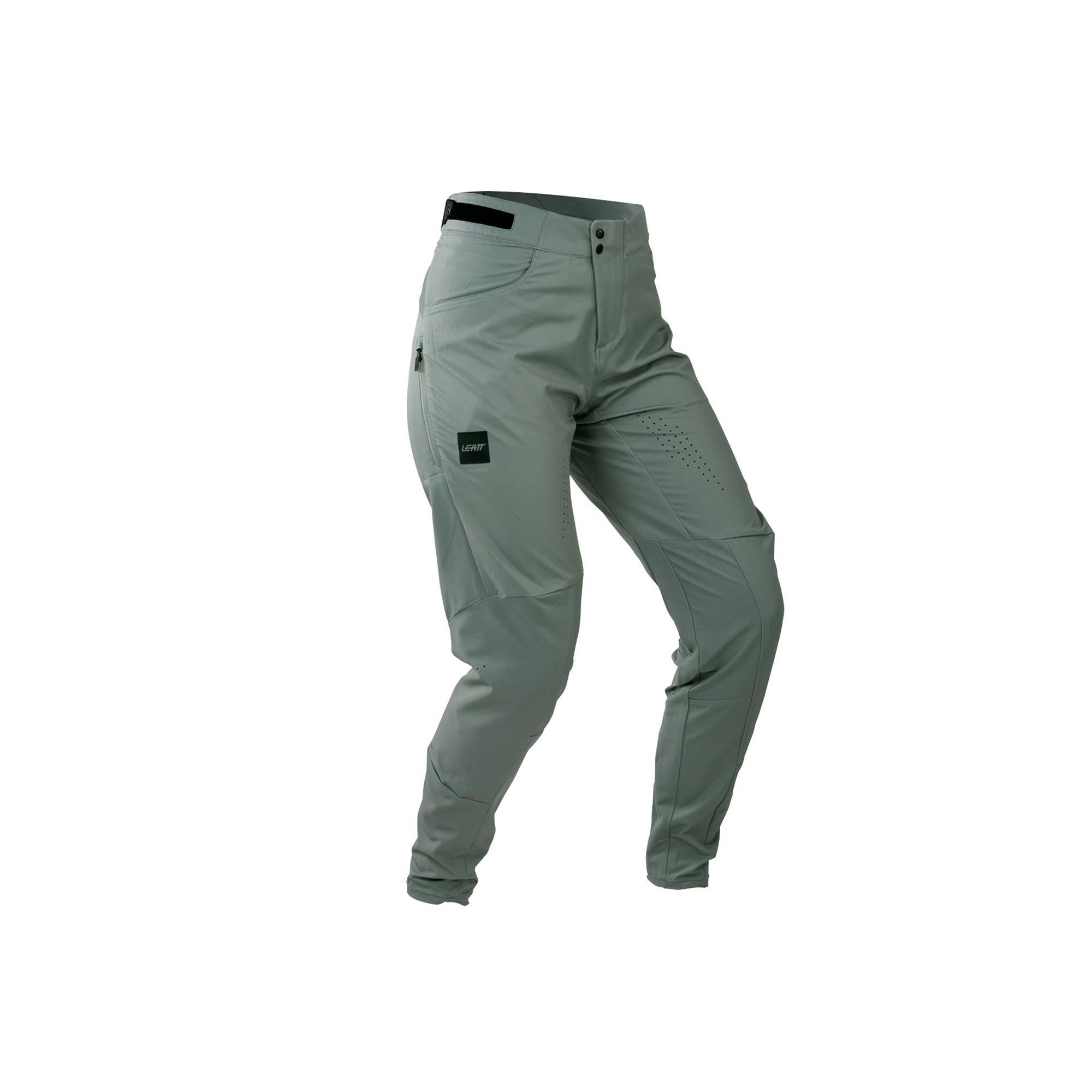 Leatt Trail 2.0 Women's MTB Pants in slim fit with ventilation and UPF 50+ for cycling comfort and sun protection.