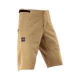 Leatt Trail 2.0 MTB shorts in slim fit with ventilation panels and UPF 50+ for mountain biking comfort and sun protection.
