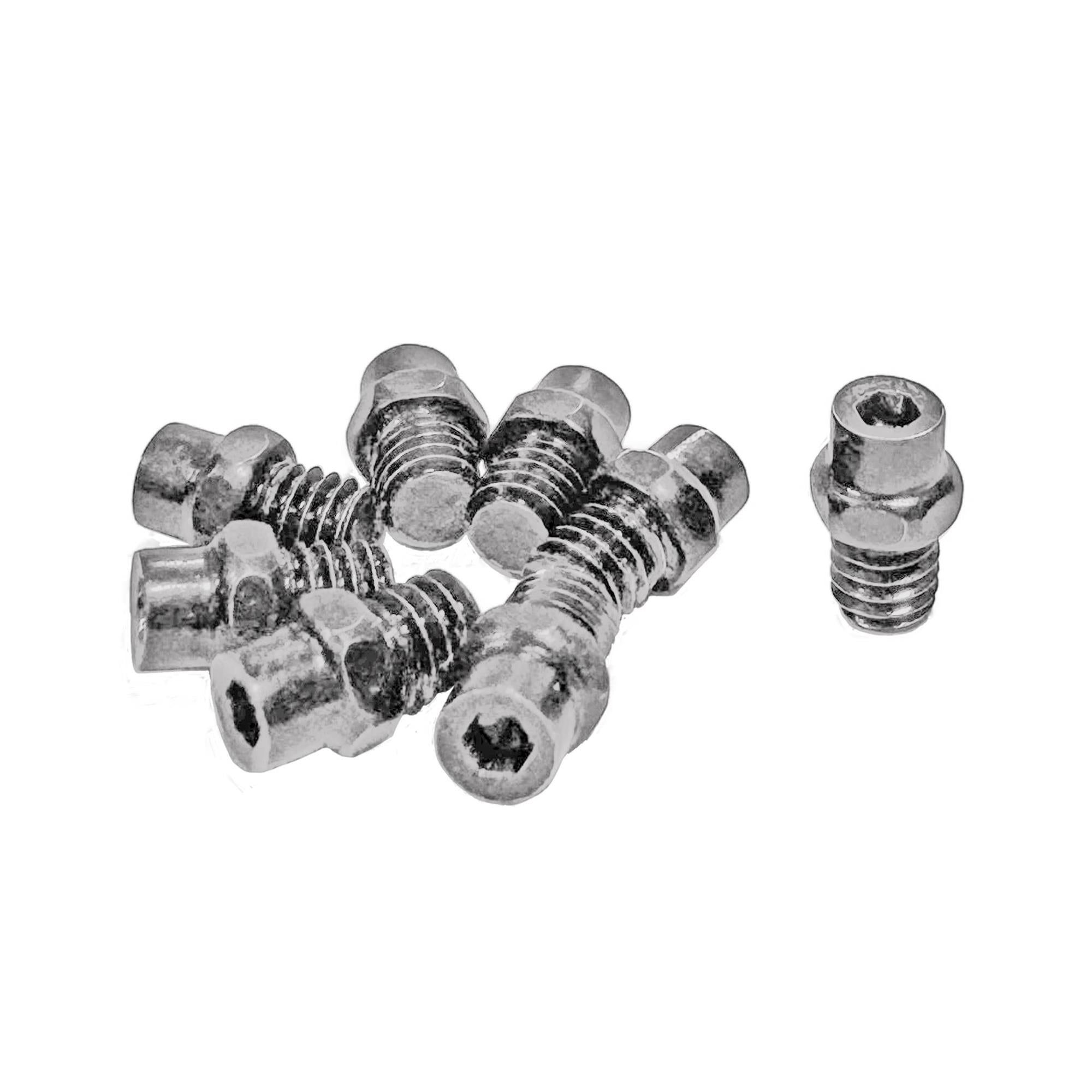Leatt 4mm clip-in pedal pin kit for MTB pedals, featuring replaceable grip pins for improved traction and durability.