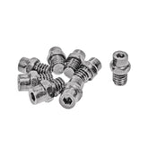 Leatt 4mm clip-in pedal pin kit for MTB pedals, featuring replaceable grip pins for improved traction and durability.