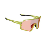 Leatt RideViz Pro small sunglasses for riders with impact-resistant lenses, black frame, and sporty design.
