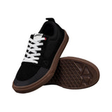 Leatt Flat 1.0 MTB shoes with RideGrip™ pedal control, casual and performance footwear for mountain biking, showing the shoes' design.